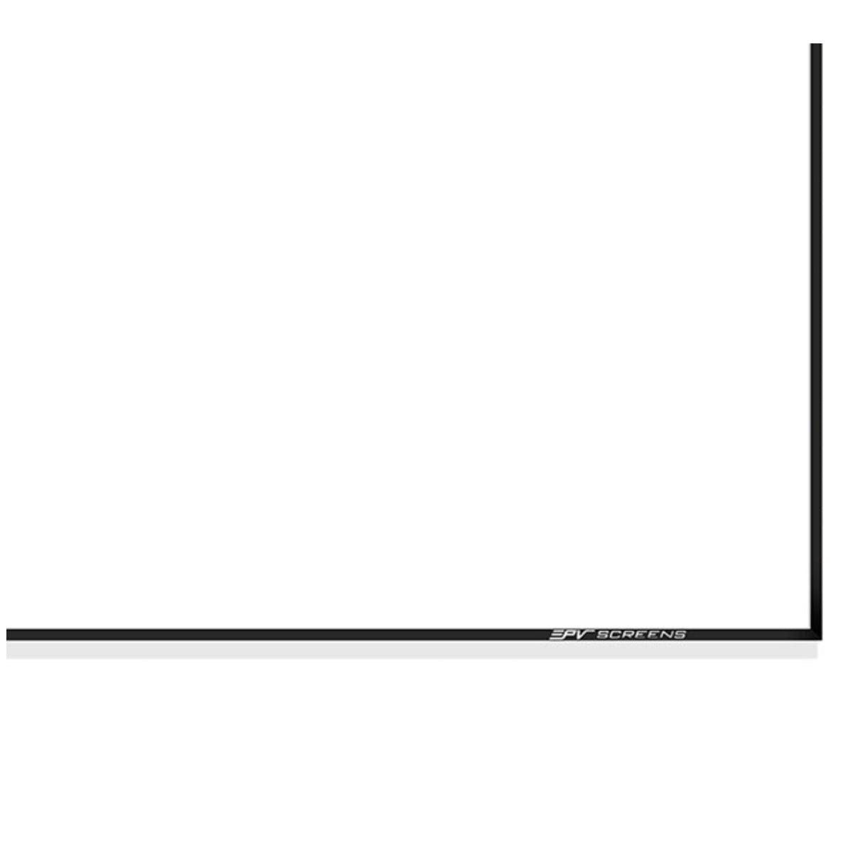 EPV Screens Prime Vision ISF eFinity Premium, Edge-Free ISF-Certified, Matte White 16:9 Projection Screen w/ LED Kit Included - 135"
