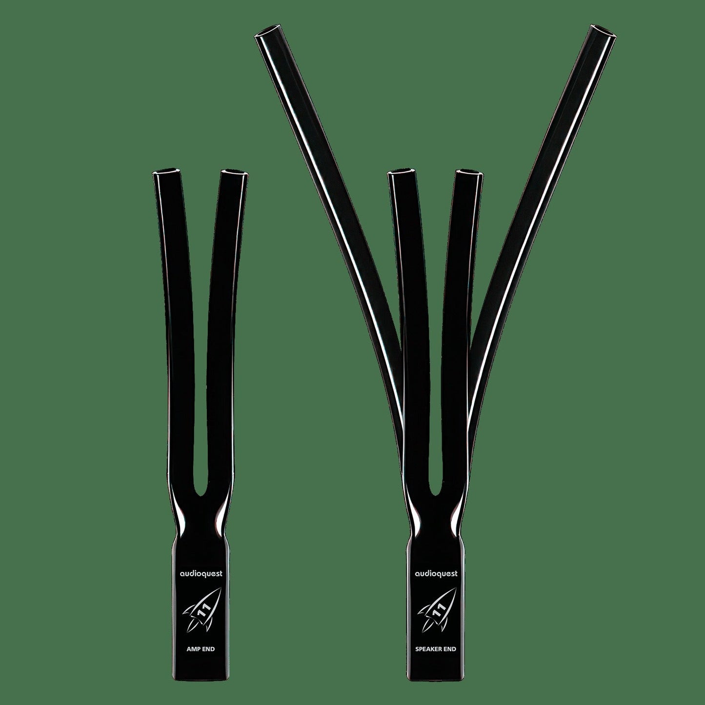 AudioQuest Rocket 11 Single BiWire Termination Pants Termination Pants for Speaker Cables