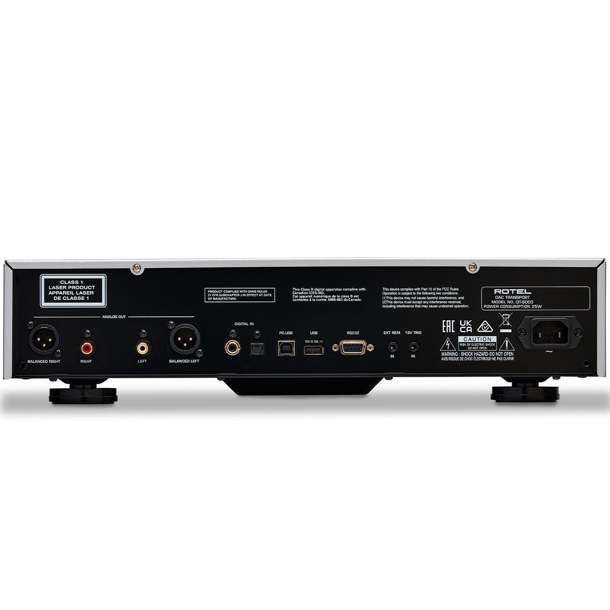 Rotel DT-6000 DAC/CD Transport