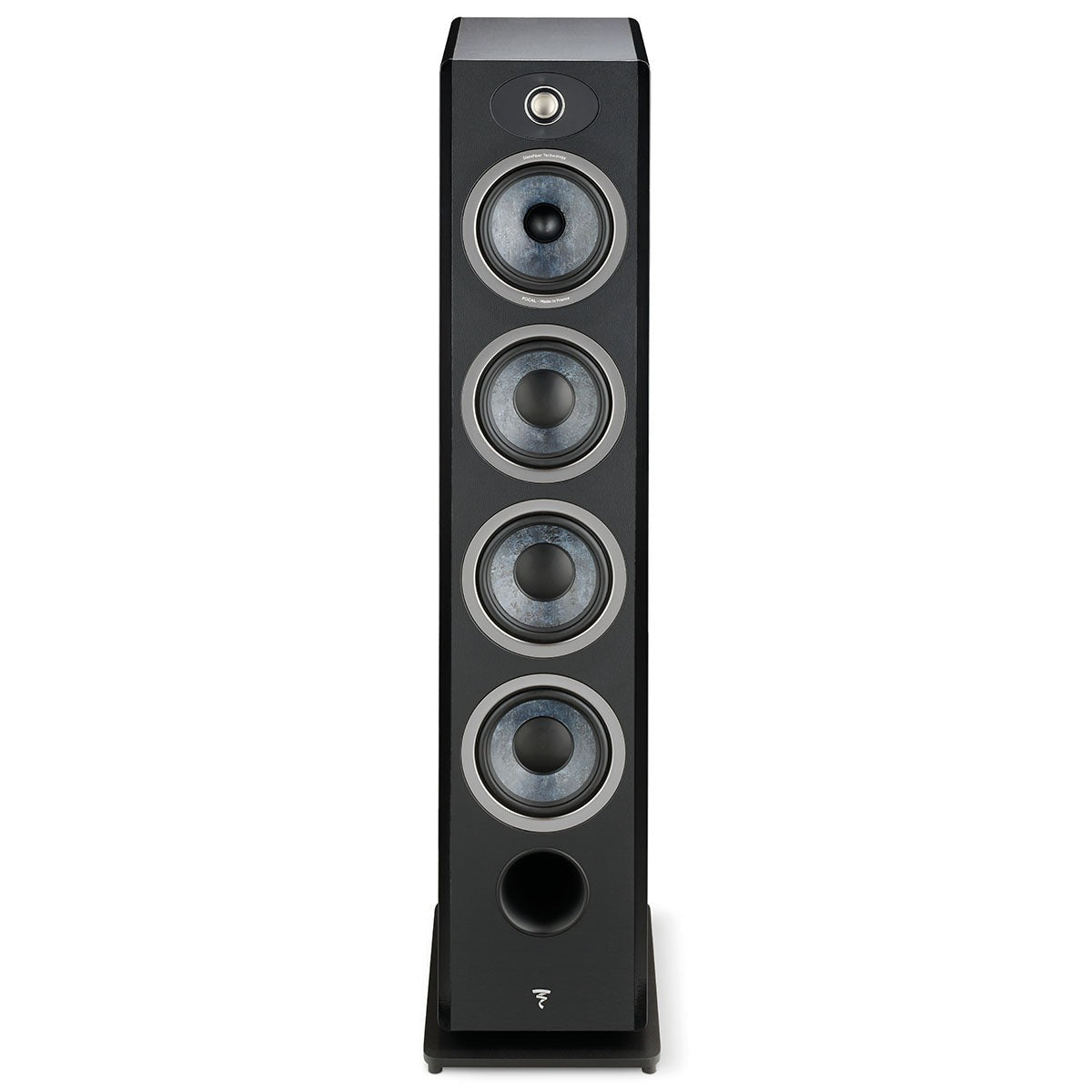 Focal Omada N3 Floor Standing Speaker Black High Gloss - Each