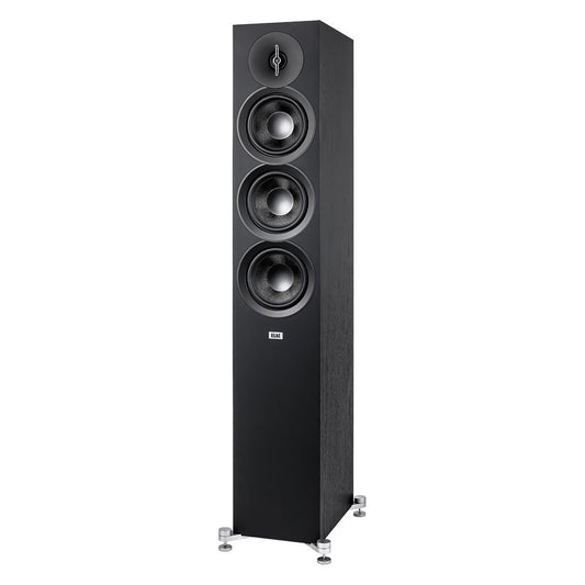 ELAC DEBUT 3.0 - 5.25" Floor Speaker - Black - Each