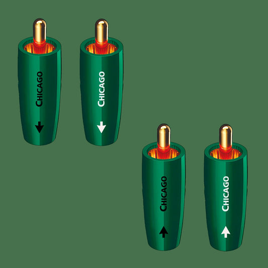 AudioQuest Chicago RCA Plugs Field Termination Connectors