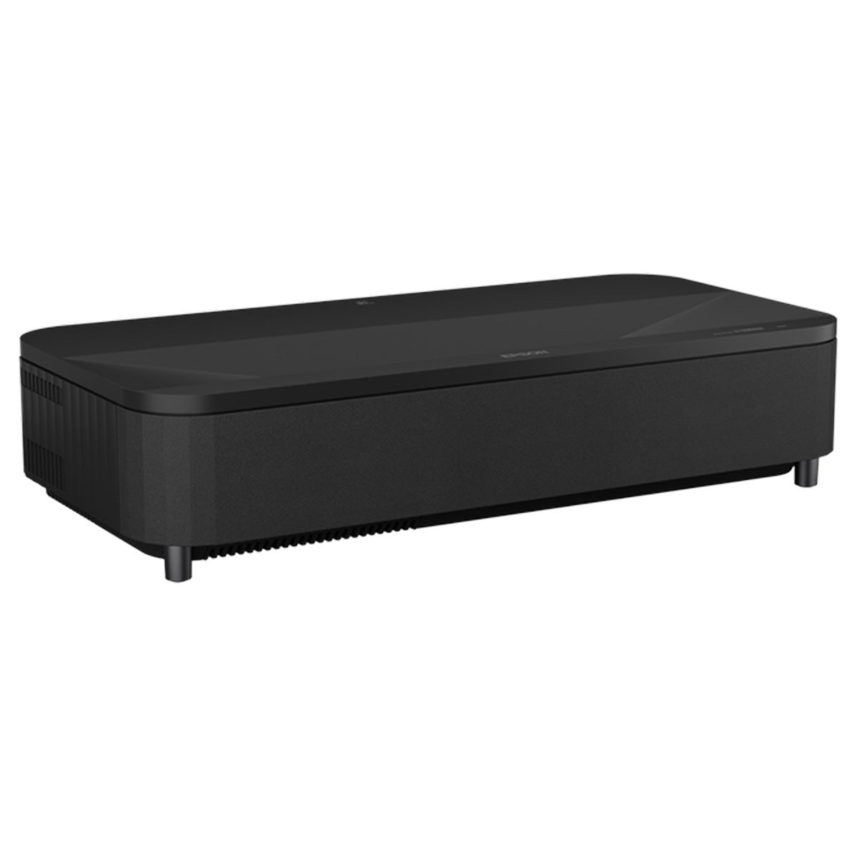 Epson EpiqVision Ultra LS800 Super Ultra Short Throw Projector w/ optional Epson SilverFlex ALR Projector Screen