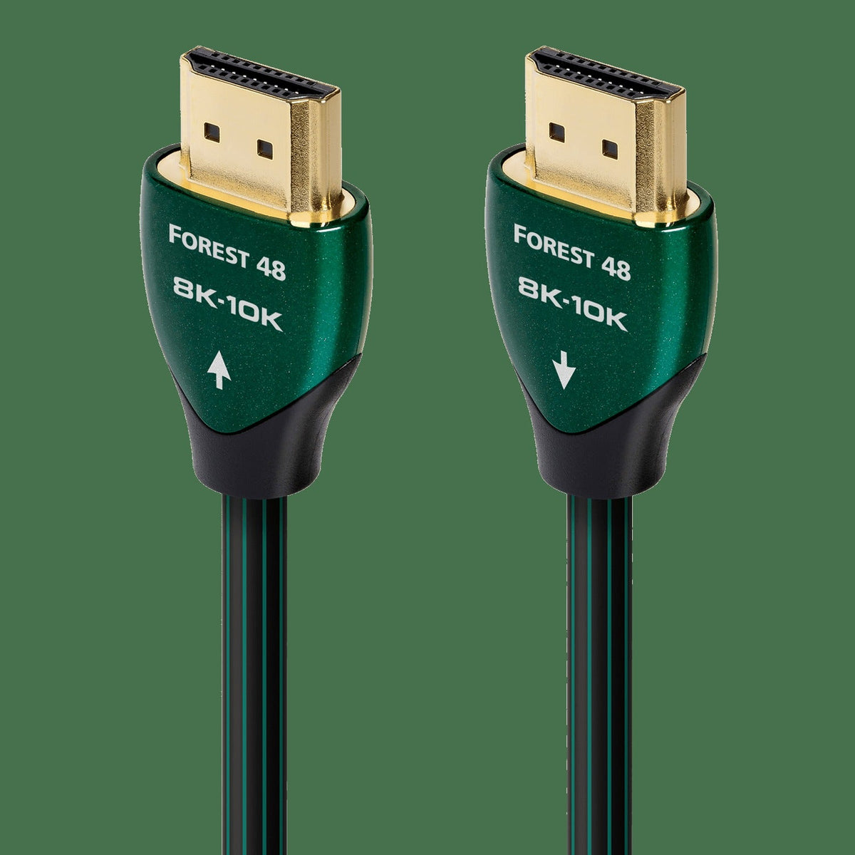 AudioQuest Forest 48 i-Pack 2.1 HDMI Cable - 8K/10K Ultra HD, Gaming, High-Speed, 48Gbps, HDR, eARC - Installer 5-Pack