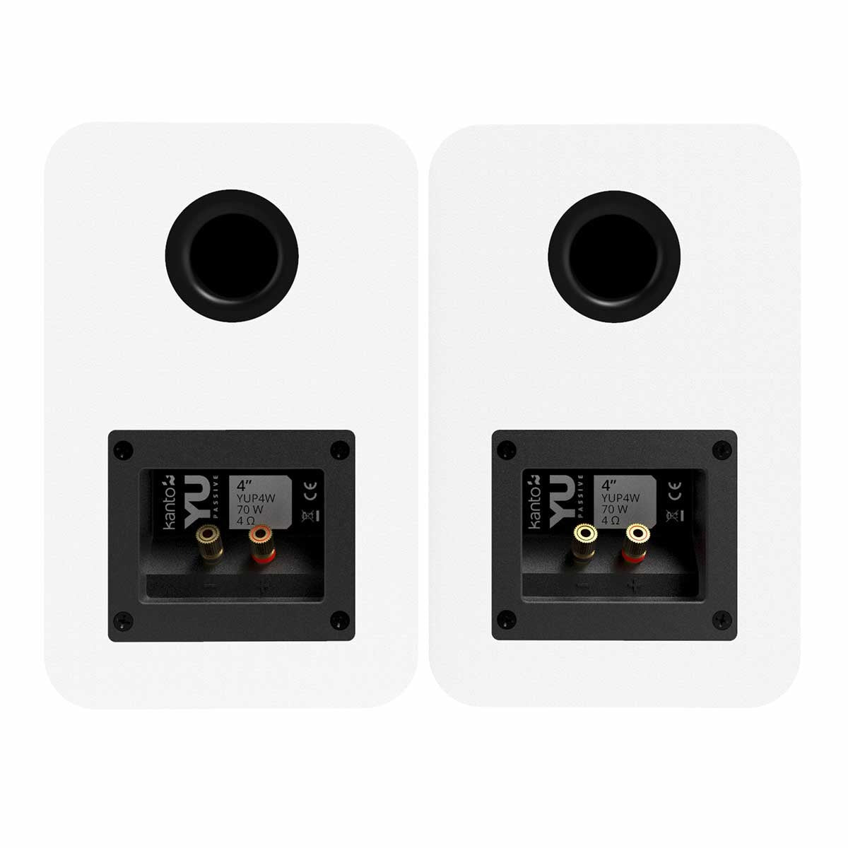 Kanto YU Passive 4" Bookshelf Speakers - Pair