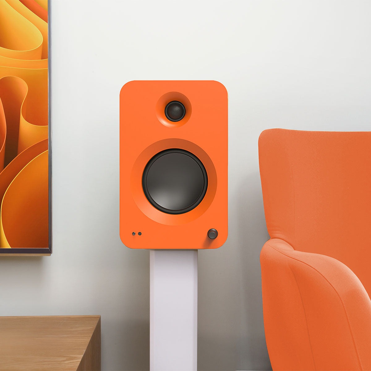 Kanto REN 200W Powered Bookshelf Speakers - Pair