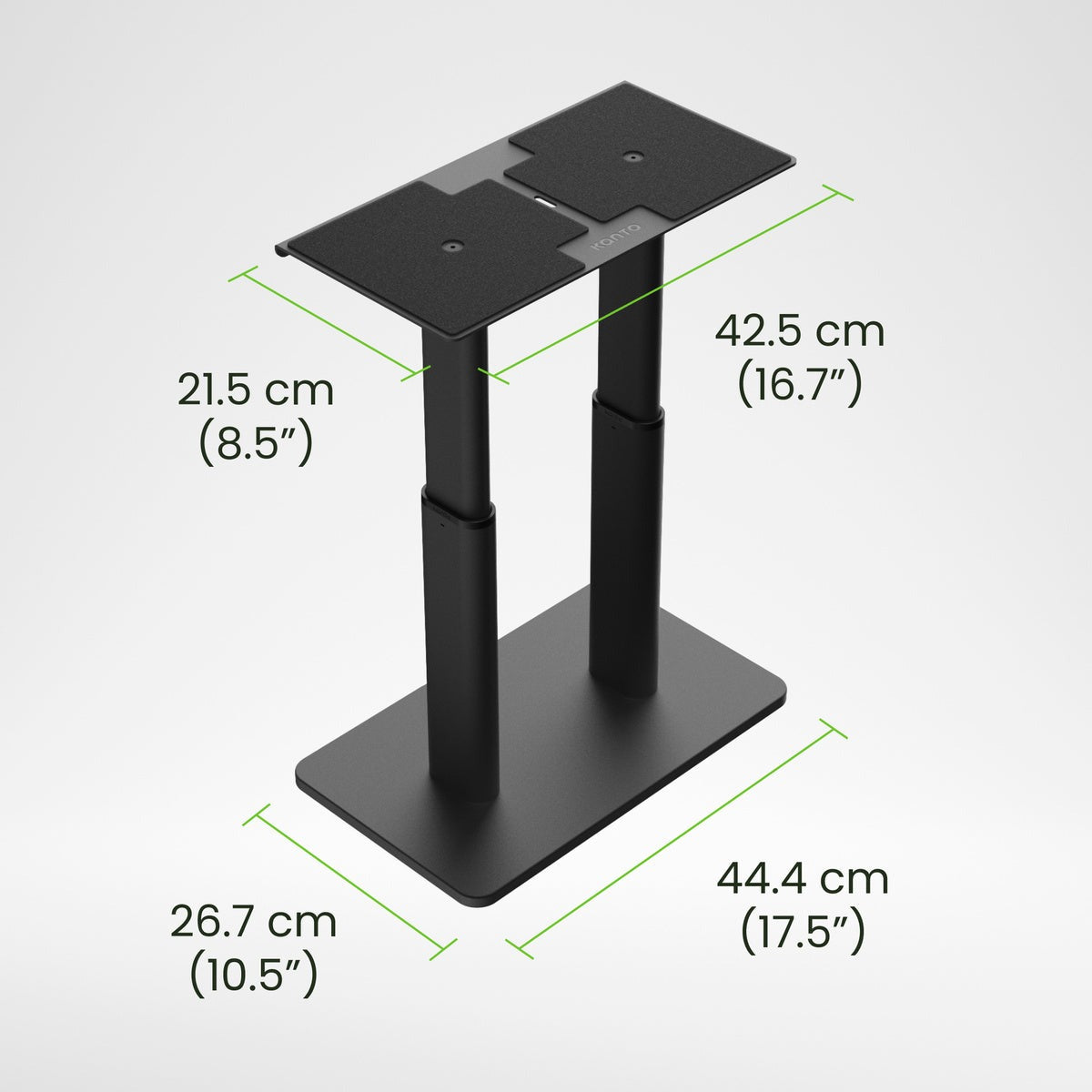 Kanto SCH Heigh-Adjustable Center Channel Stand
