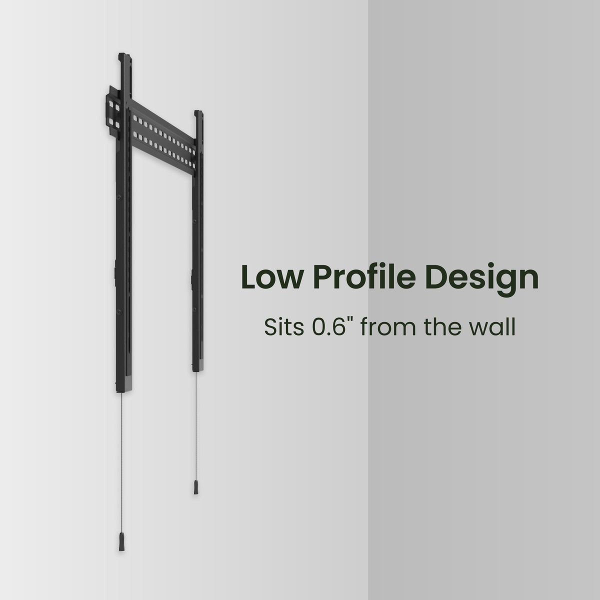 Kanto PF405 Ultra Low-Profile Fixed TV Wall Mount for 50” - 90” TVs