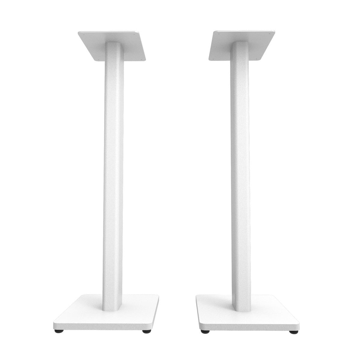 Kanto Universal Bookshelf Speaker Floor Stand - White (Pair)