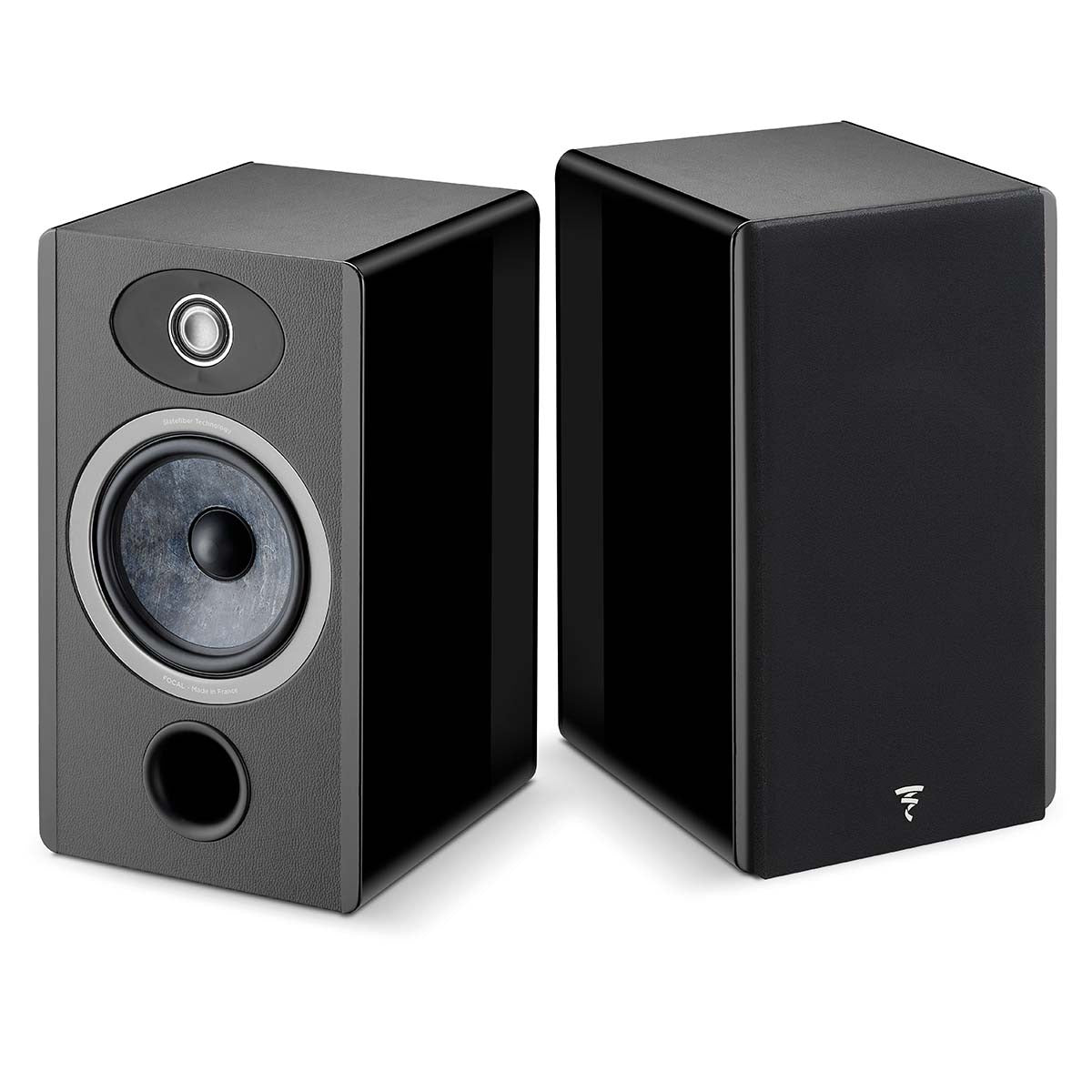 Focal Omada N1 Booshelf Speaker Black High Gloss - Pair