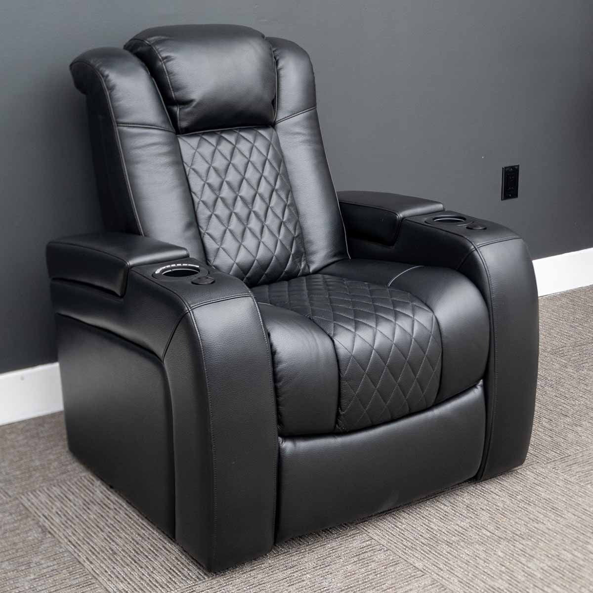 Audio Advice Revelation Luxury Home Theater Seating - Single Left-Armed Chair