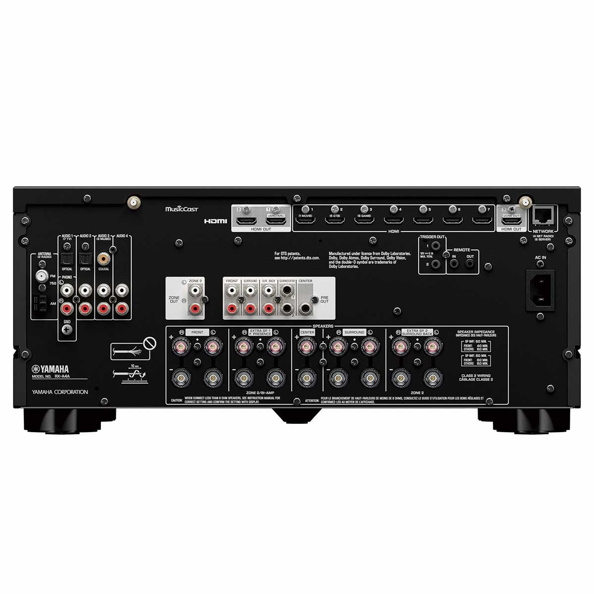 Yamaha Aventage RX-A4A 7.2-Channel AV Receiver