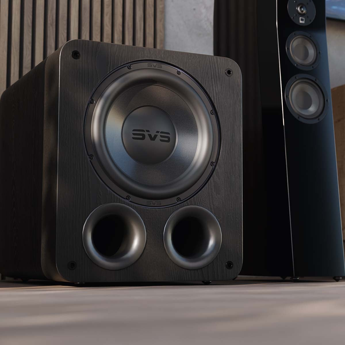 SVS PB-3000 R|Evolution 13" Subwoofer - Black Ash