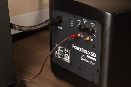 GoldenEar ForceField 30 - 8" Compact Subwoofer - Black