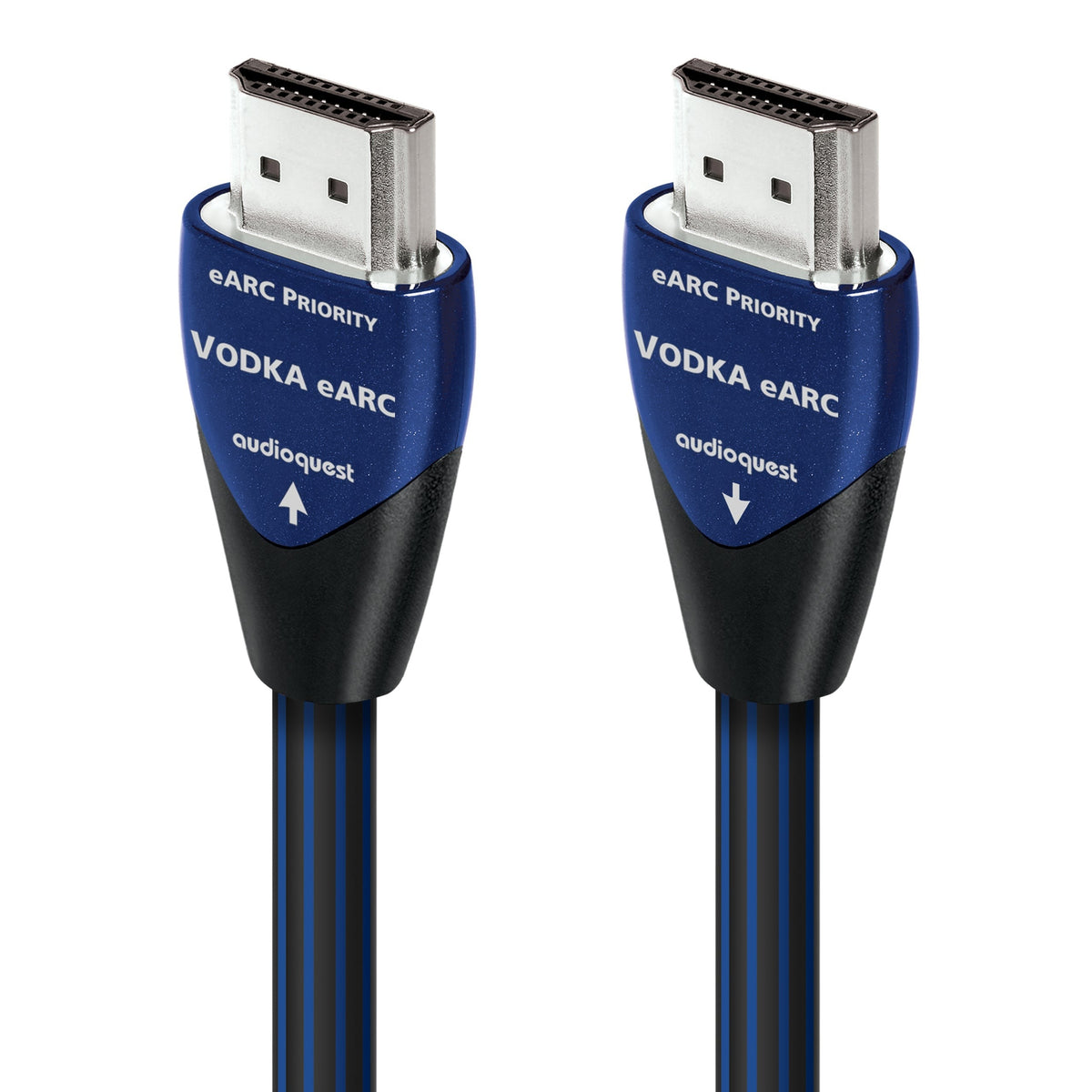 AudioQuest Vodka eARC Priority 2.1 HDMI Cable - 8K/10K Ultra HD, Gaming, High-Speed, 48Gbps, HDR, eARC Priority