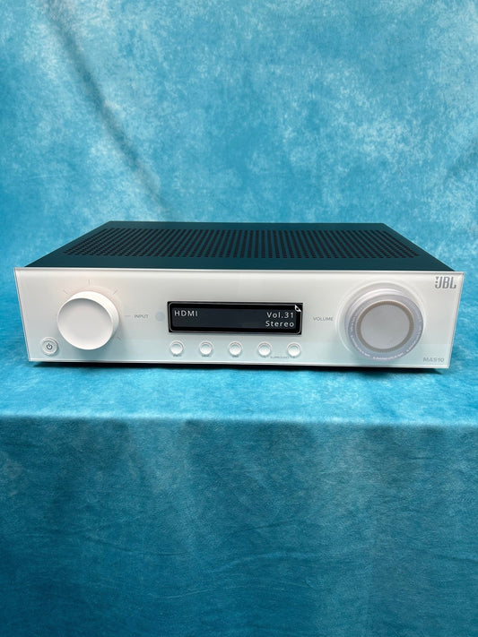 JBL OPEN BOX MA510 5.1 4K Avr With White Front Panel - B Grade