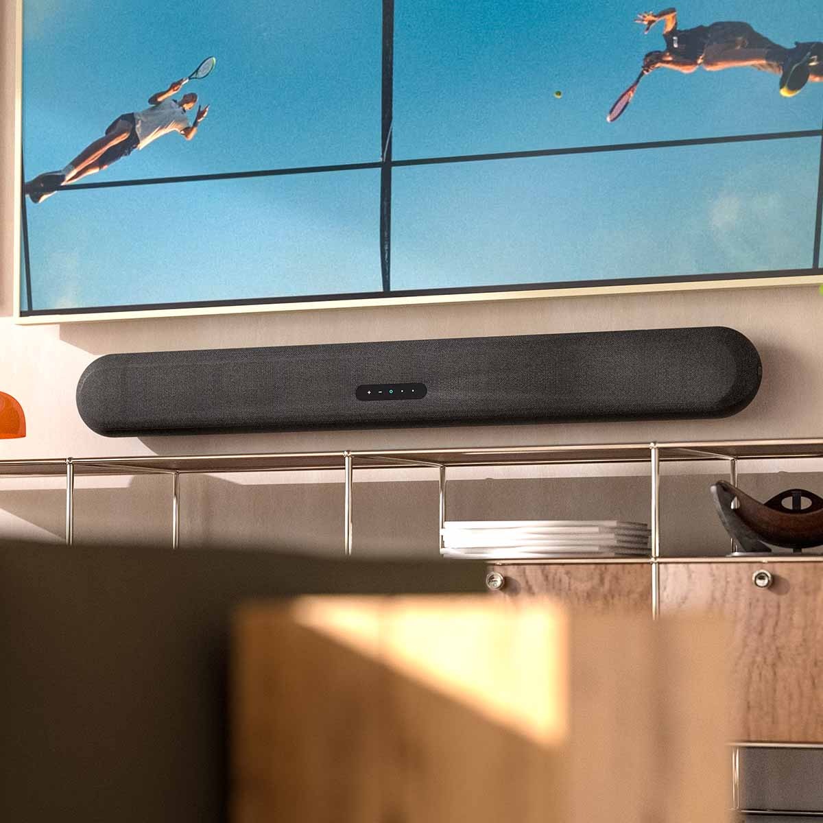 Bluesound Pulse Cinema Multi-Room Streaming Soundbar - Black