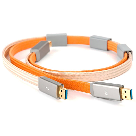 Gemini3.0 Dual Headed Audiophile USB 3.0 Cable - 0.7m