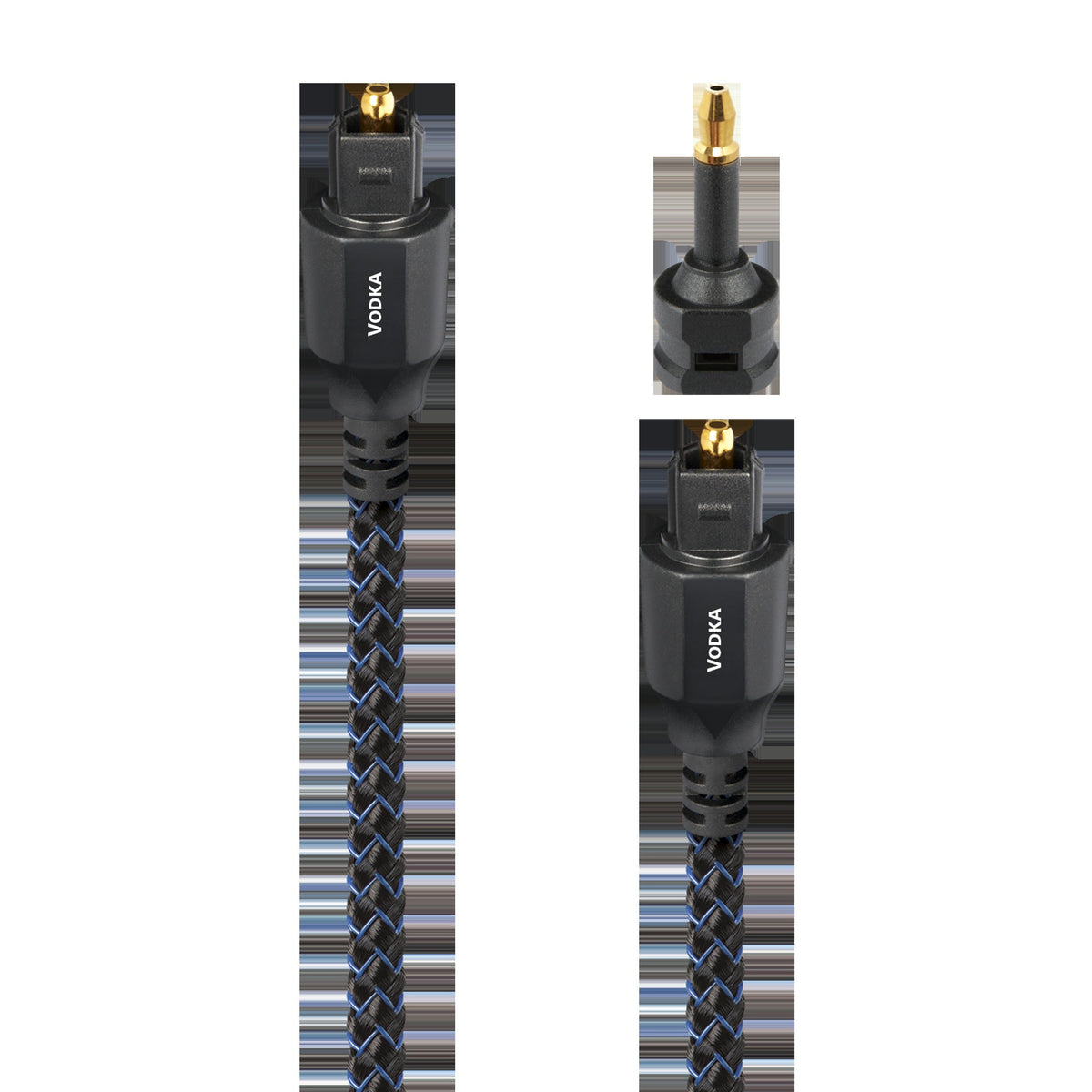 AudioQuest Vodka Optical Toslink Fiber-Optic Cable + Mini-Adaptor