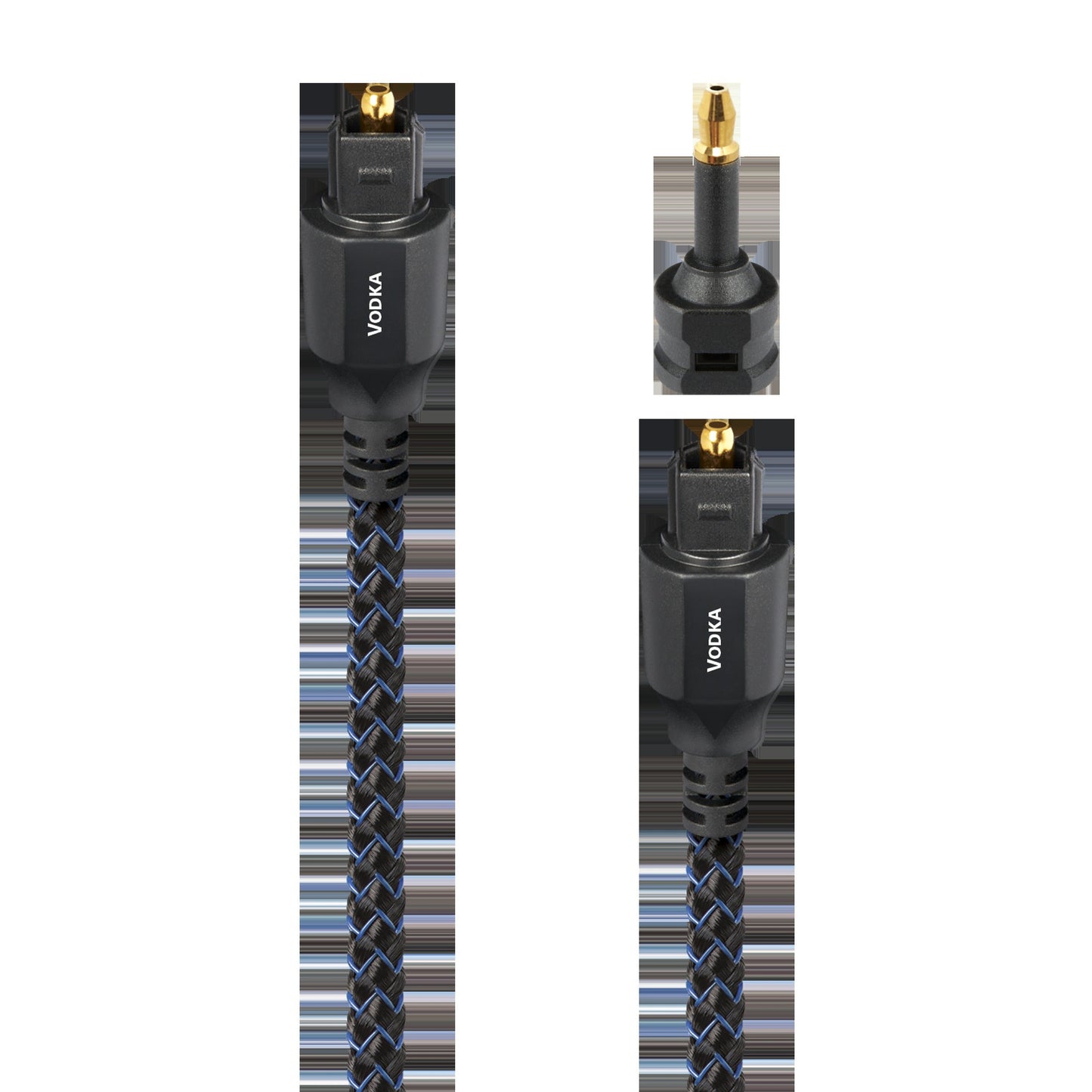AudioQuest Vodka Optical Toslink Fiber-Optic Cable + Mini-Adaptor