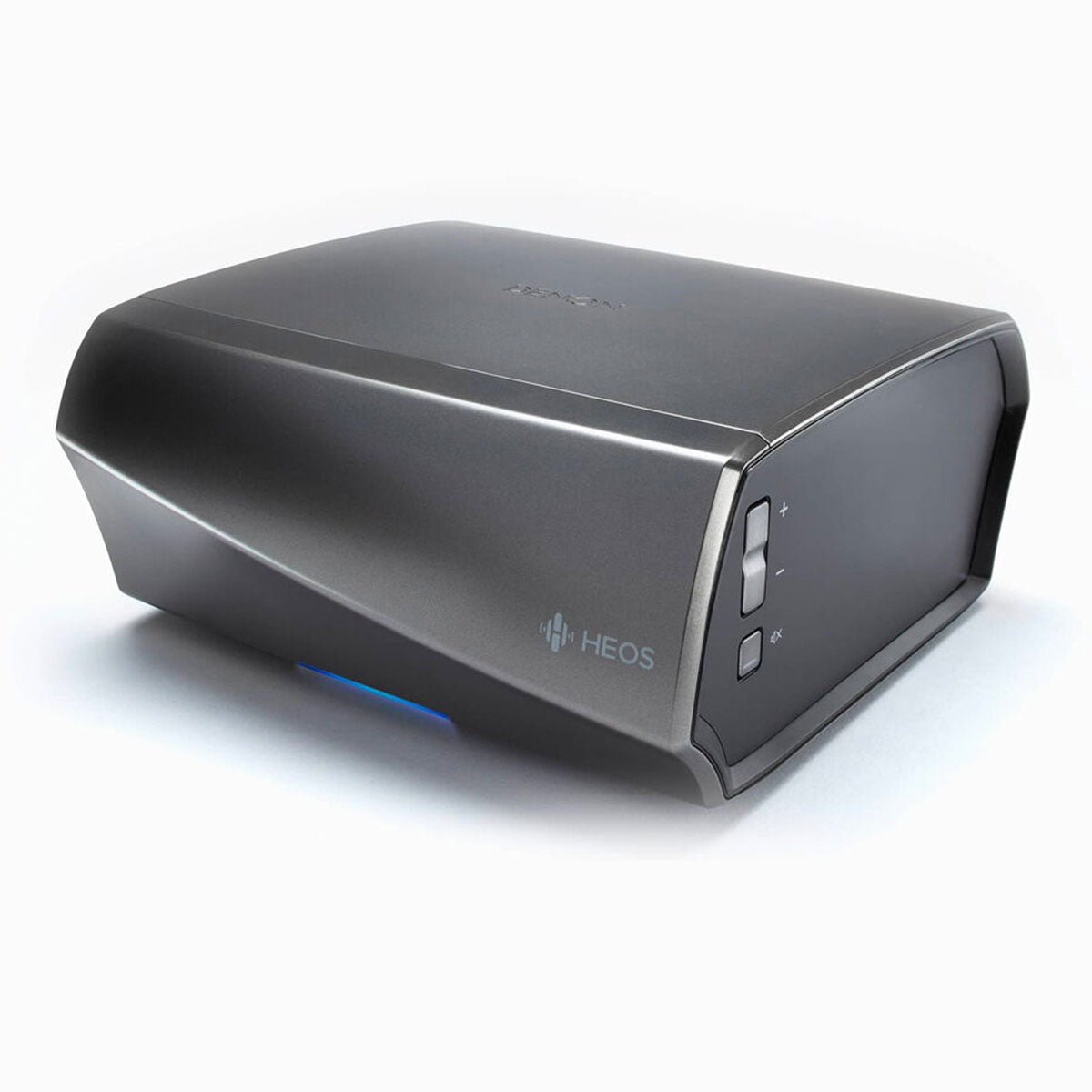 Denon HEOS Link Wireless Pre-Amplifier For Multi-Room Audio - Series 2 (New Version), Amazon Alexa Compatibility, Powered Subwoofer Connection, Black with Silver, 2.91 x 6.14 x 5.83