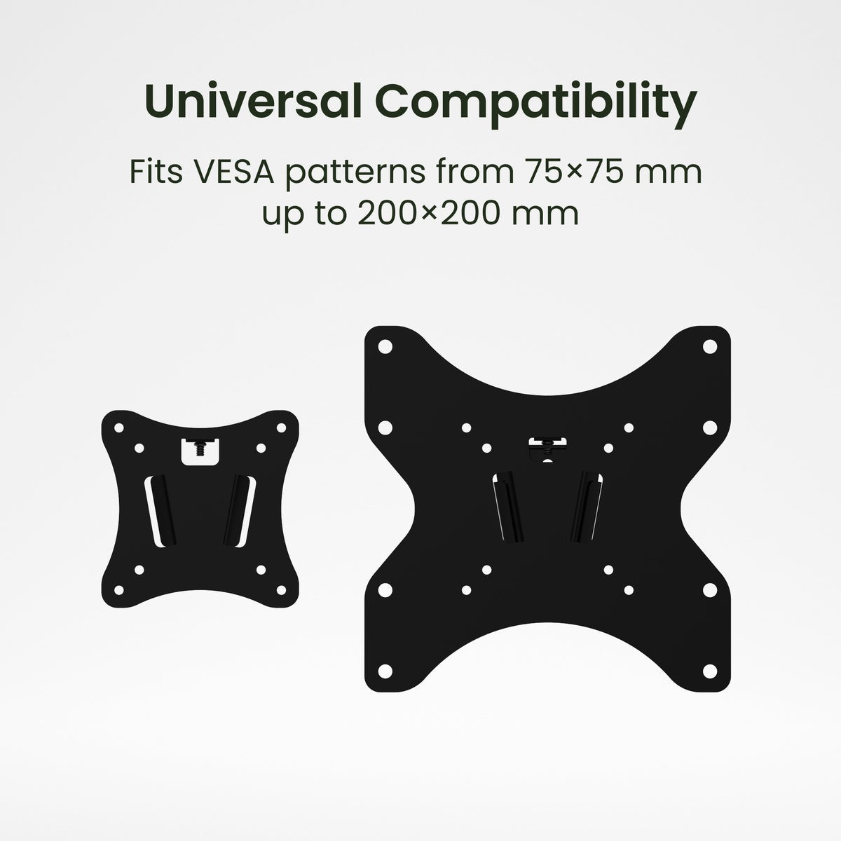 Kanto LF100 Ultra-Low-Profile Fixed TV Wall Mount for 15” - 45” TVs