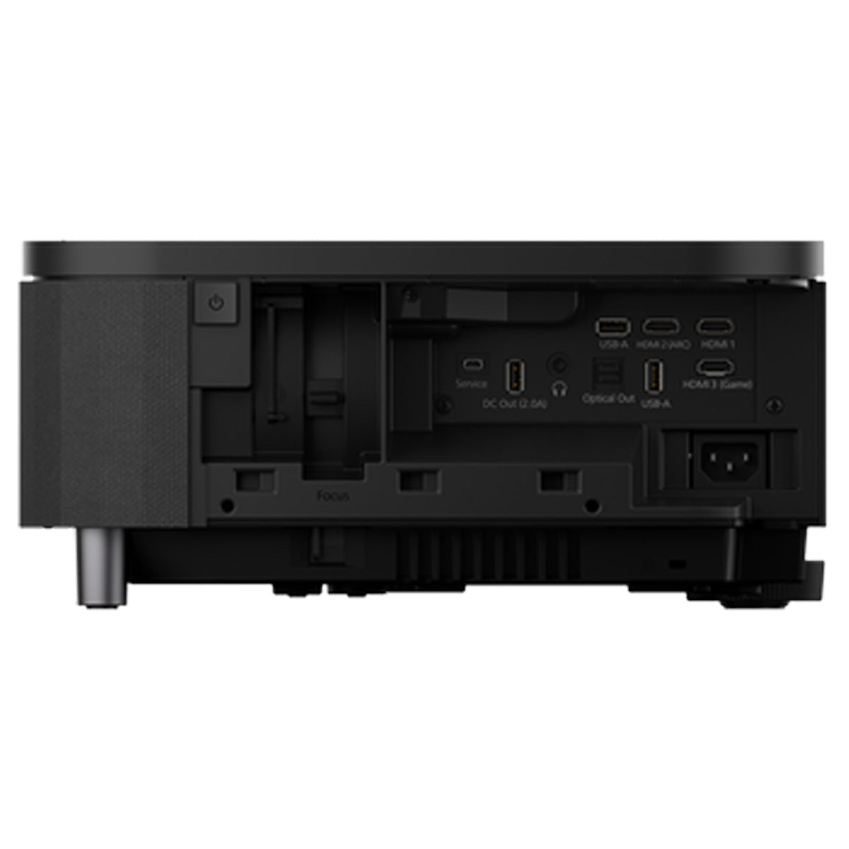 Epson EpiqVision Ultra LS800 Super Ultra Short Throw Projector w/ optional Epson SilverFlex ALR Projector Screen
