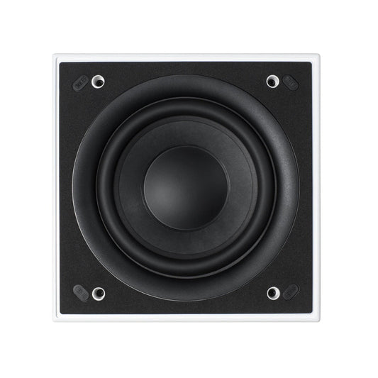 KEF CI200QSB-THX Extreme In-Wall or In-Ceiling Subwoofer THX Ultra2 - Select2 - White - Pair