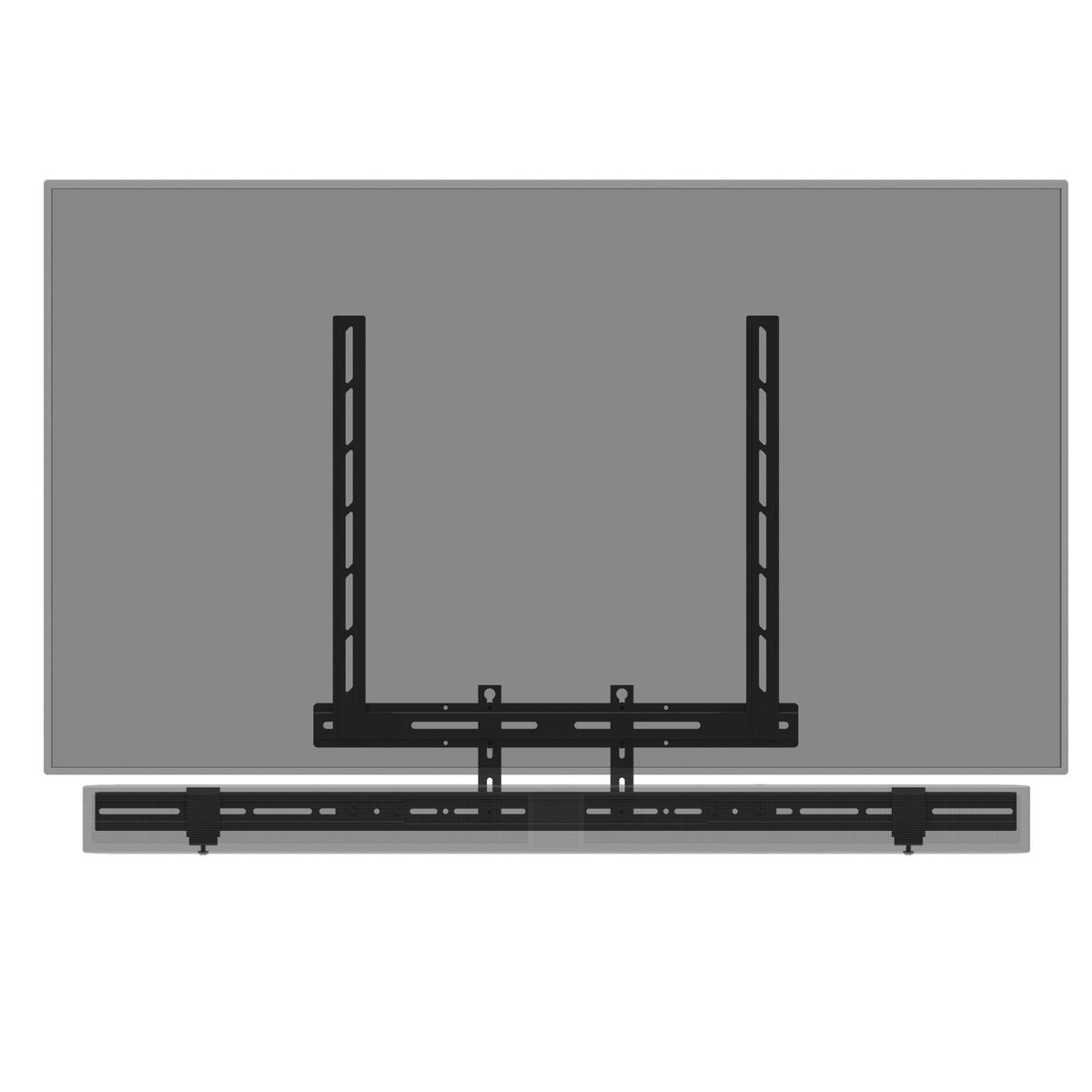 Kanto SB250 Premium Universal Sound Bar TV and Wall Mount Bracket