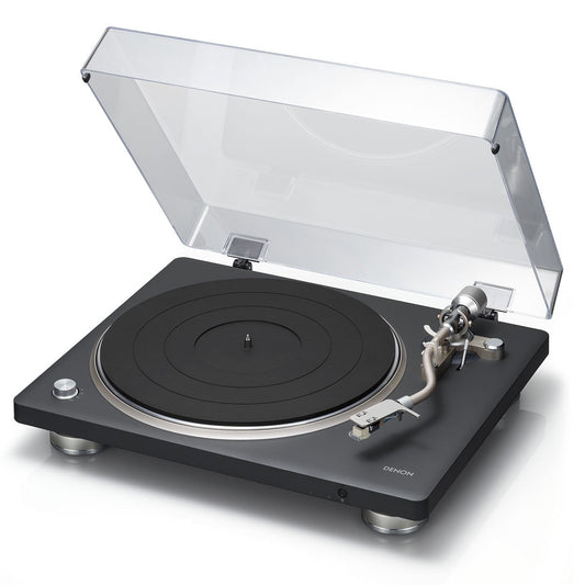 Denon DP-500BT Premium Belt-Drive Hi-Fi Turntable with Bluetooth