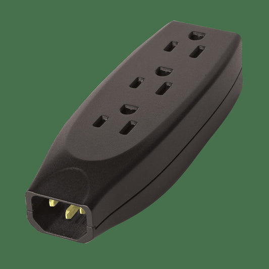 AudioQuest IEC > 3US Power Strip Male IEC > 3 Female IEC