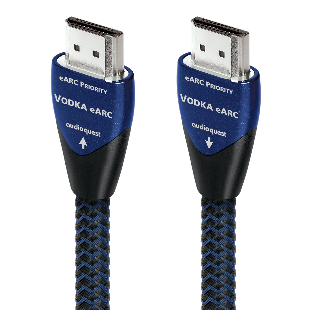AudioQuest Vodka eARC Priority 2.1 HDMI Cable - 8K/10K Ultra HD, Gaming, High-Speed, 48Gbps, HDR, eARC Priority