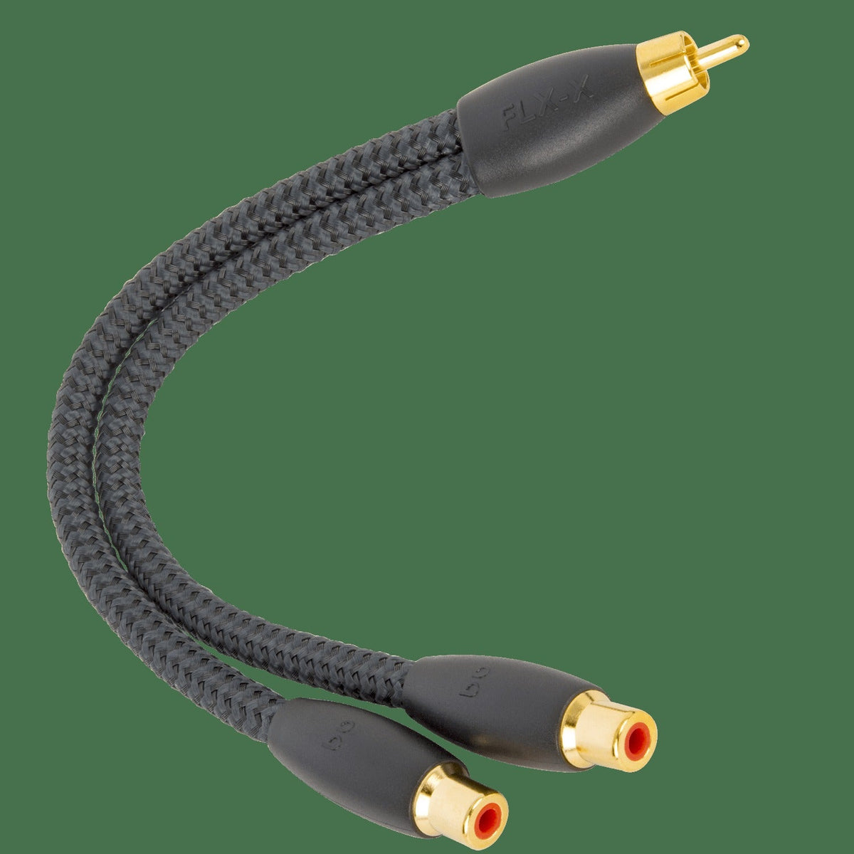AudioQuest FLX-X M22F RCA Splitter - 1 x Male RCA > 2 x Female RCA