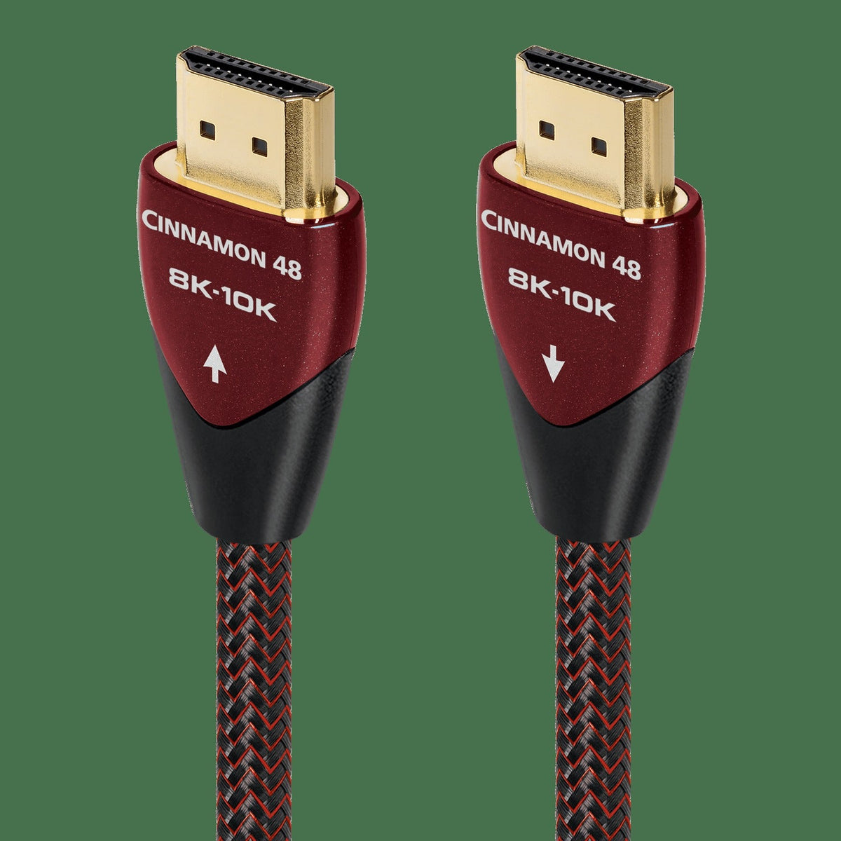 AudioQuest Cinnamon 48 i-Pack 2.1 HDMI Cable - 8K/10K Ultra HD, Gaming, High-Speed, 48Gbps, HDR, eARC - Installer 5-Pack