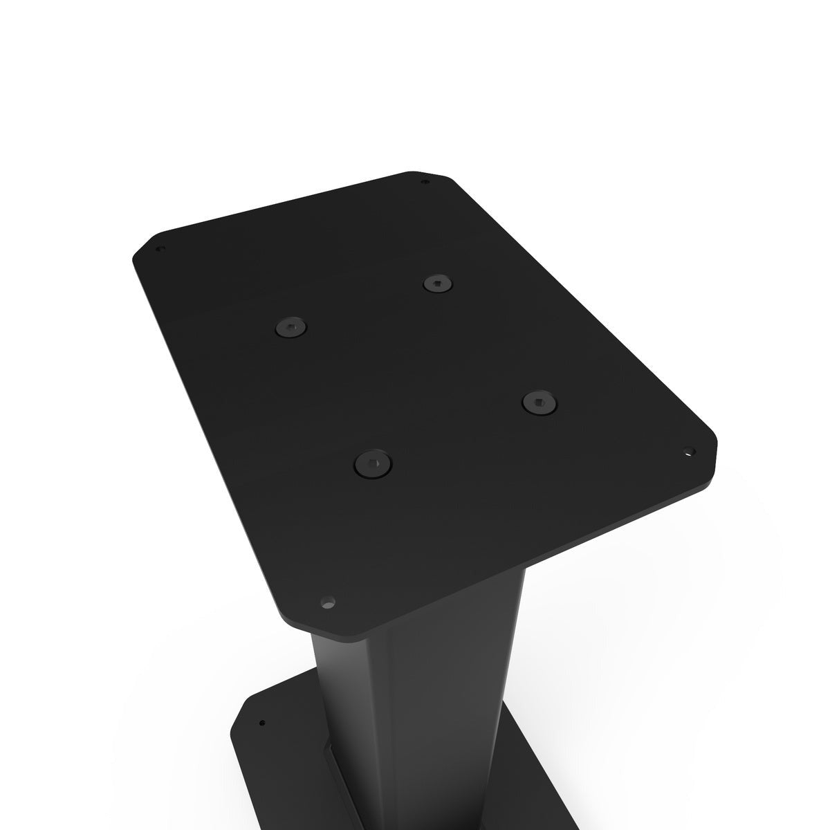 Kanto SX30 30" Fillable Speaker Stands with Isolation Feet and Fillable Channel - Black (Pair)