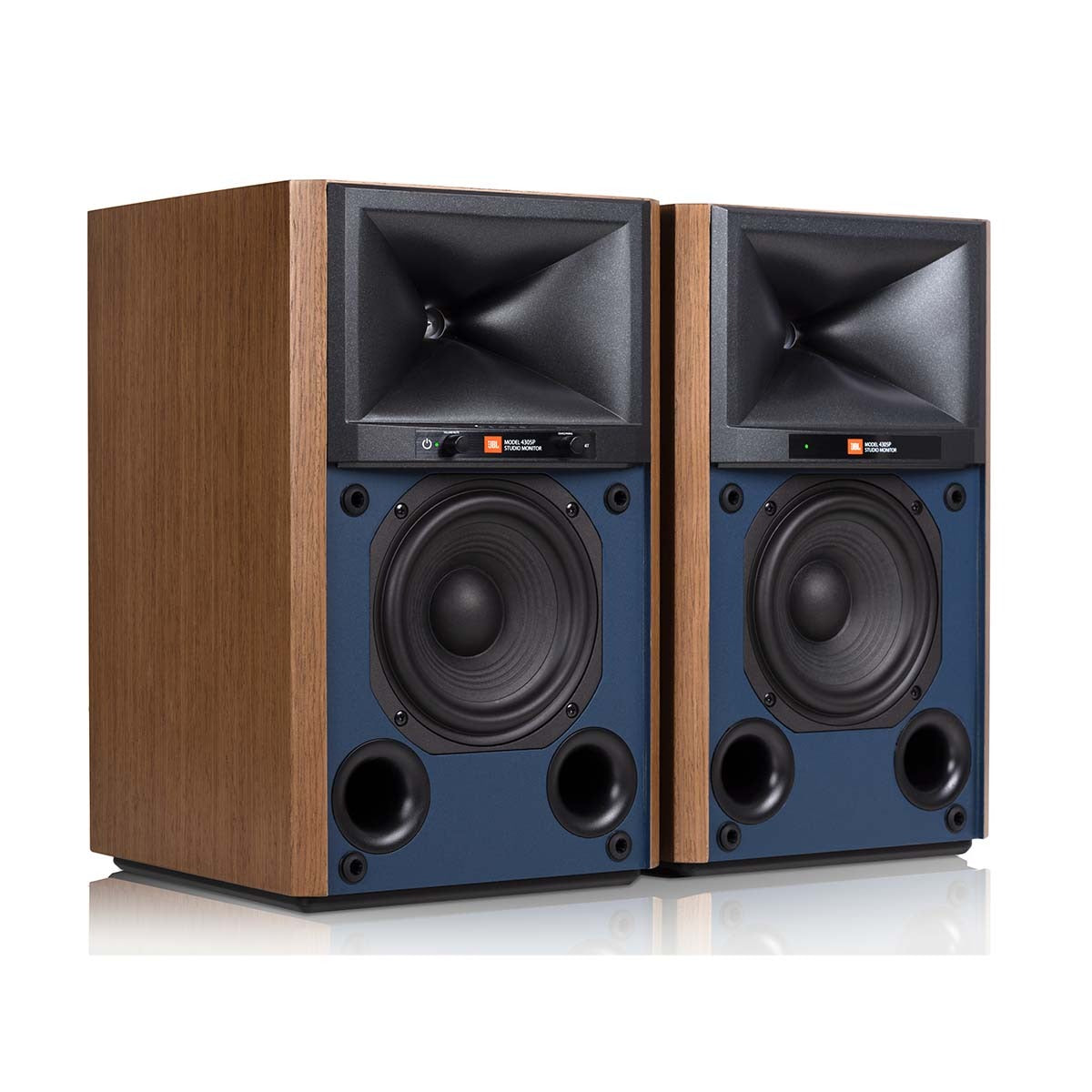 JBL 4305P Powered Bookshelf Speakers - Pair