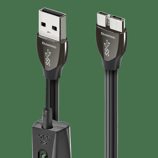 AudioQuest Diamond USB-A 3.0 > Micro B 3.0 High-Definition Audio Cable