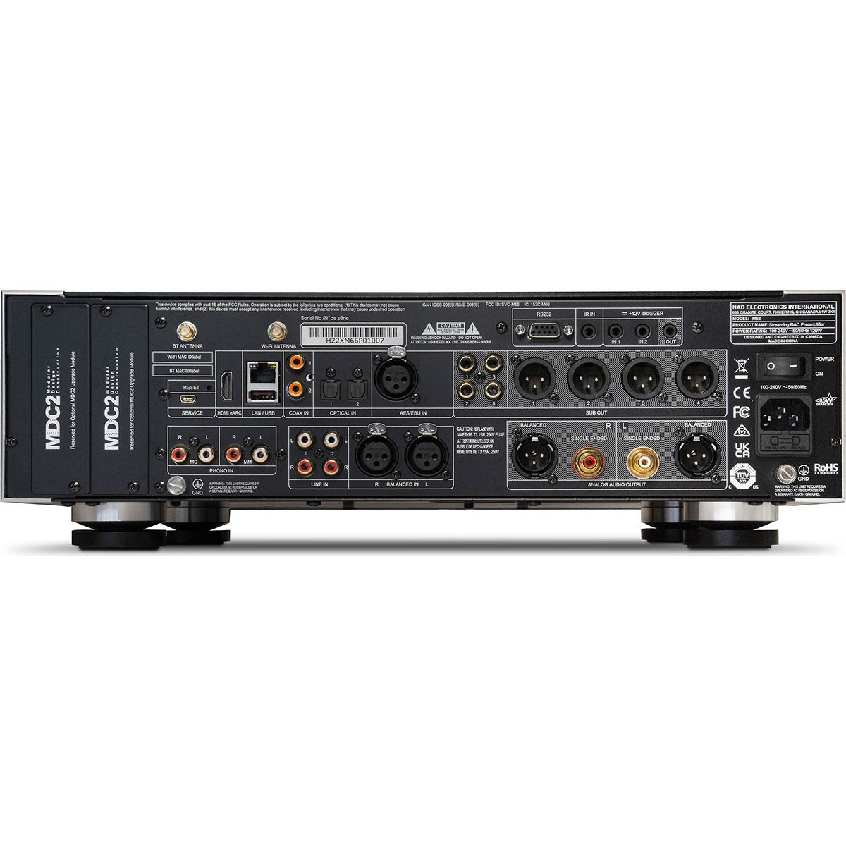 NAD M66 Master Series Preamplifier