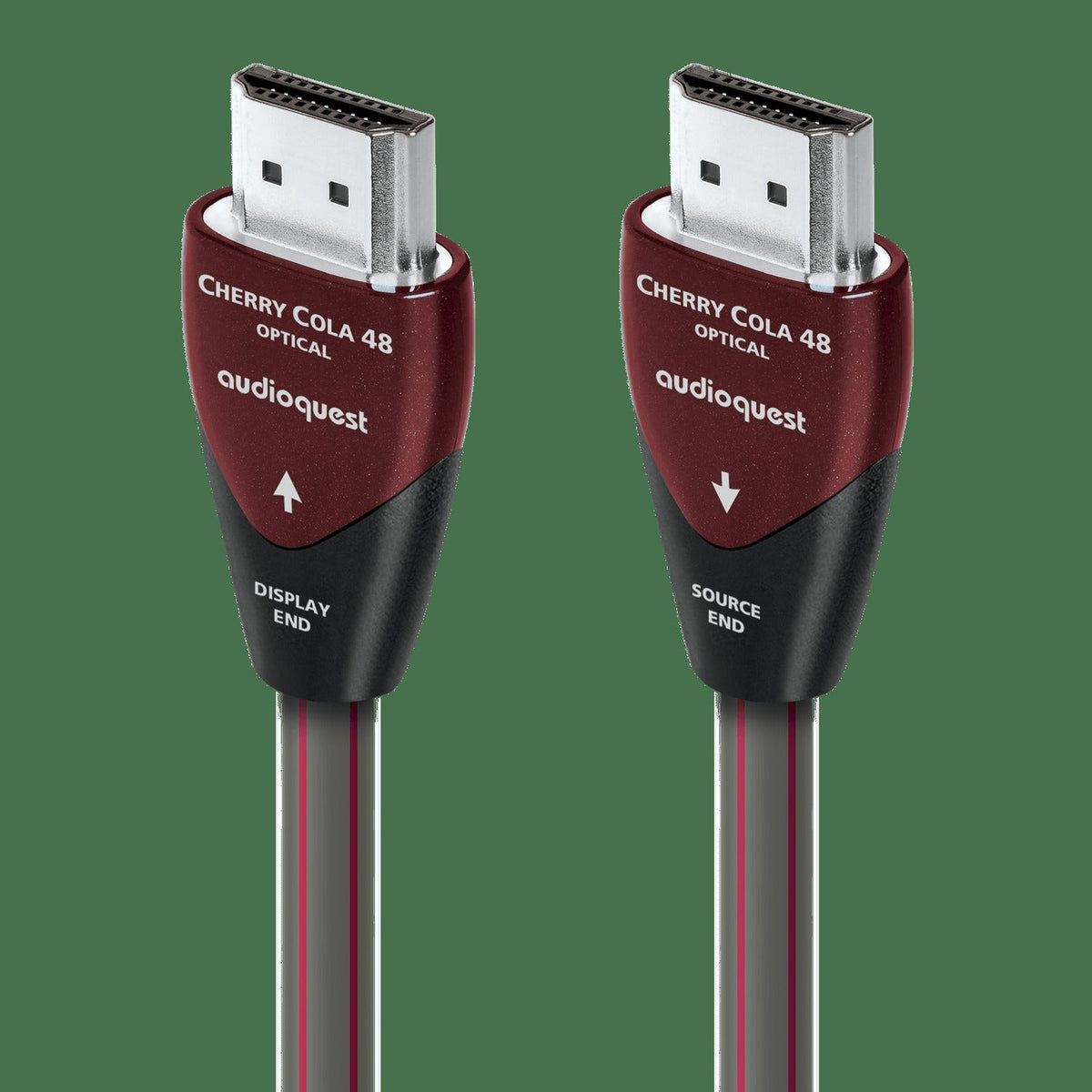 AudioQuest Cherry Cola 48 2.1 HDMI Cable - 4K/8K Ultra HD, In-Wall Rated, High-Speed, 48Gbps, HDR, eARC