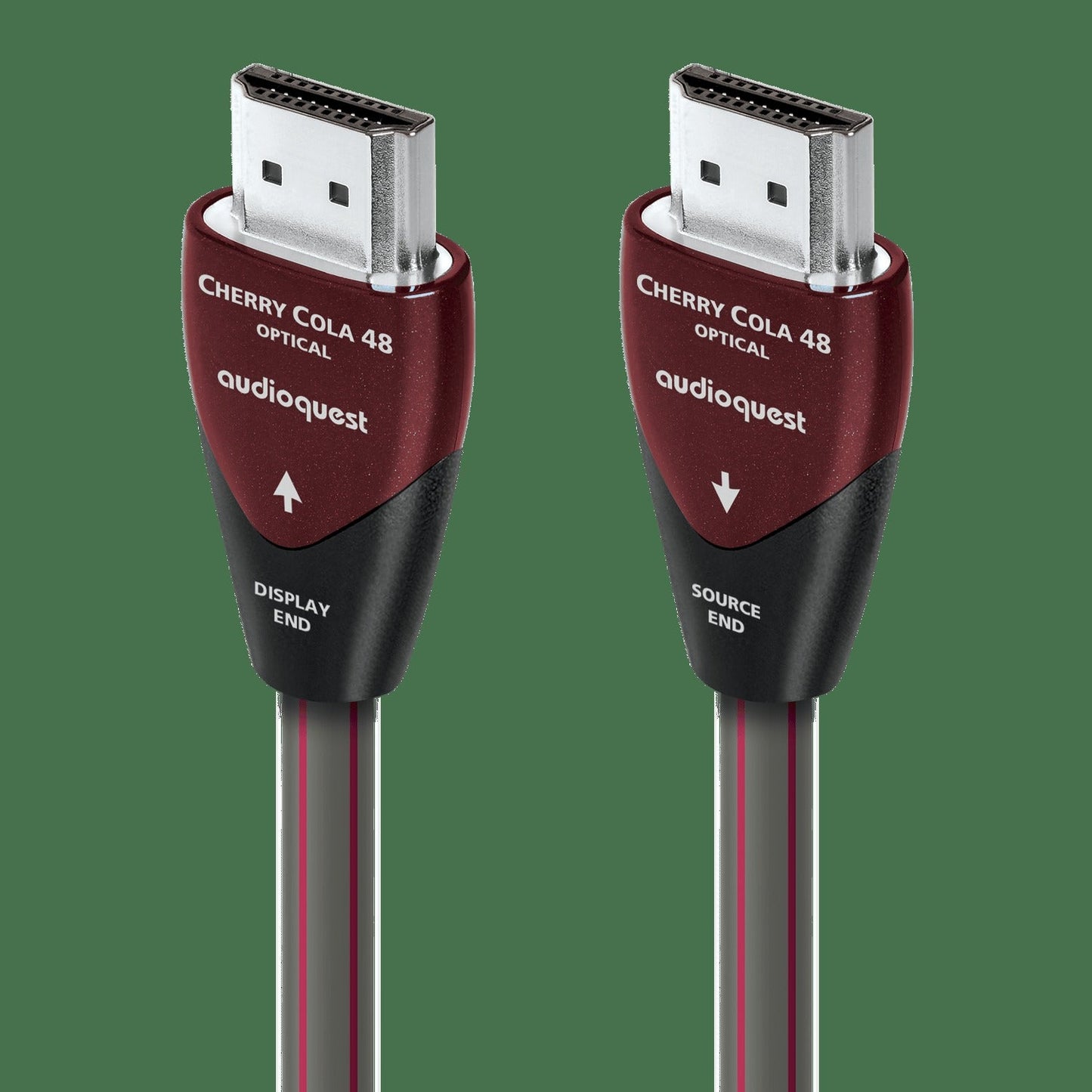 AudioQuest Cherry Cola 48 2.1 HDMI Cable - 4K/8K Ultra HD, In-Wall Rated, High-Speed, 48Gbps, HDR, eARC