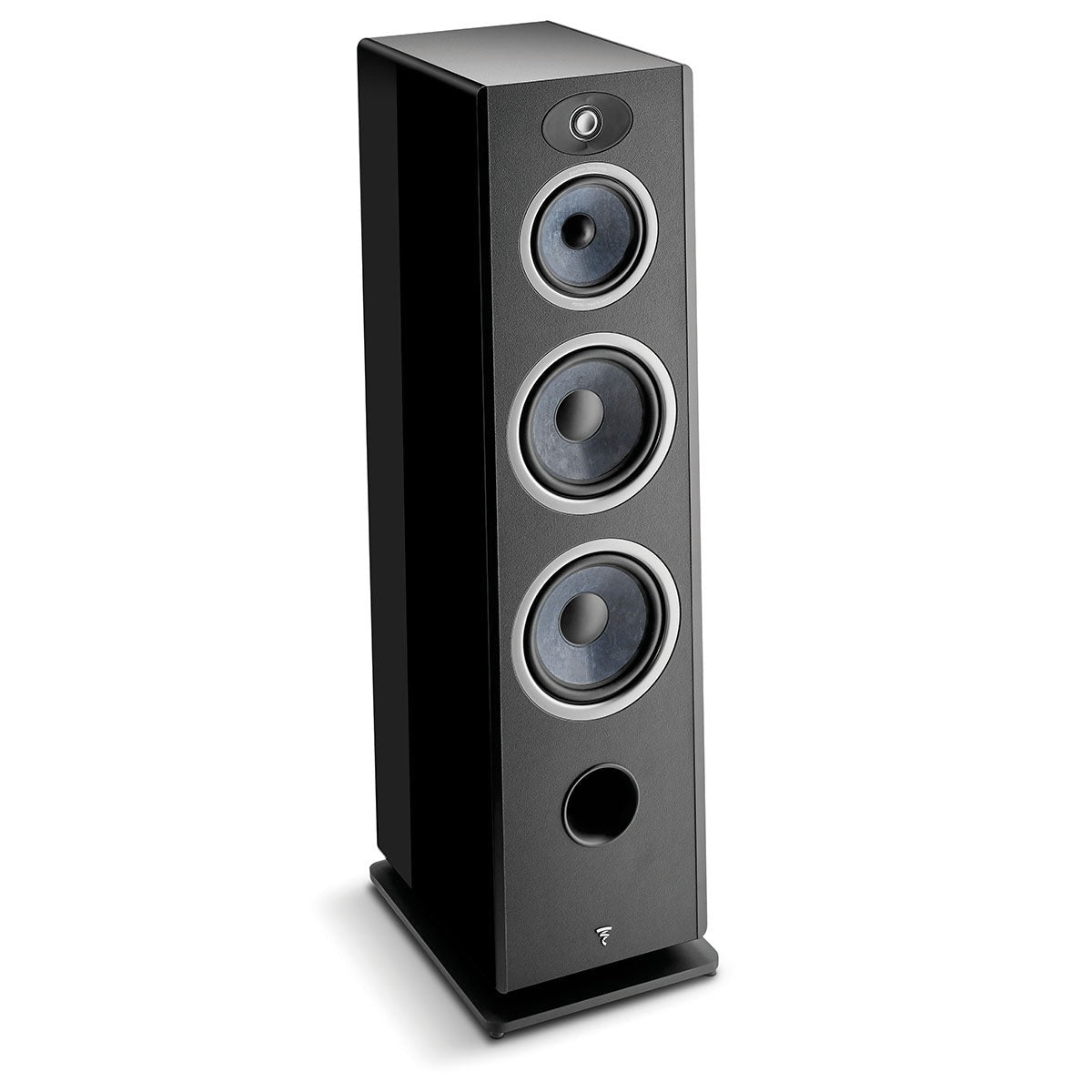 Focal Omada N4 Floor Standing Speaker Black High Gloss - Each