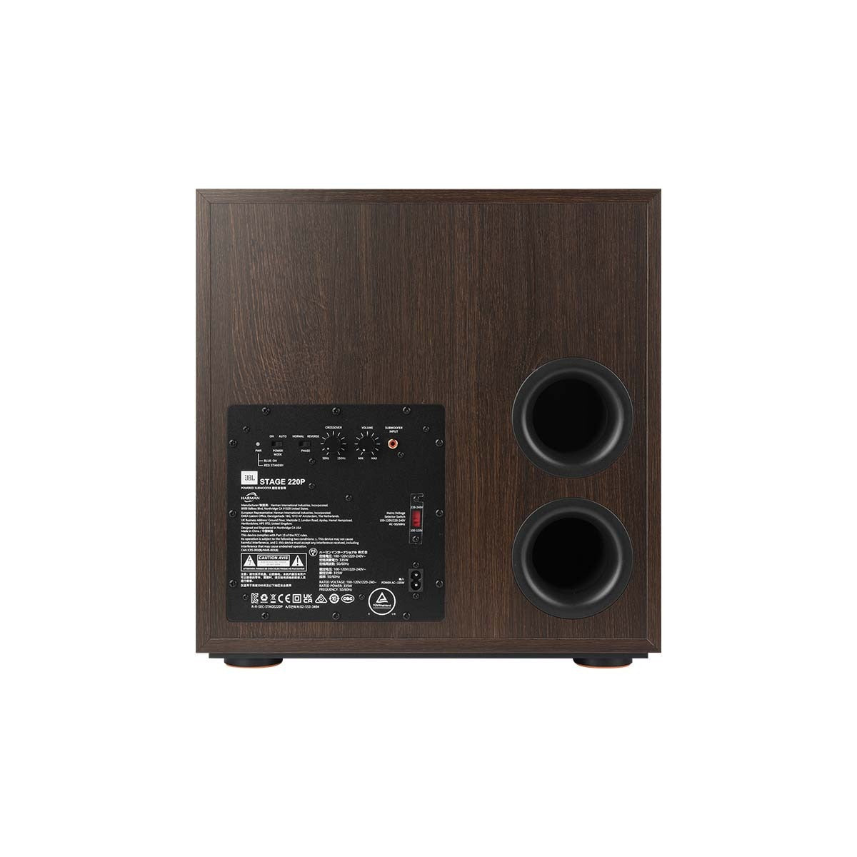 JBL Stage 2 220P 12-inch 500W Powered Subwoofer - Each