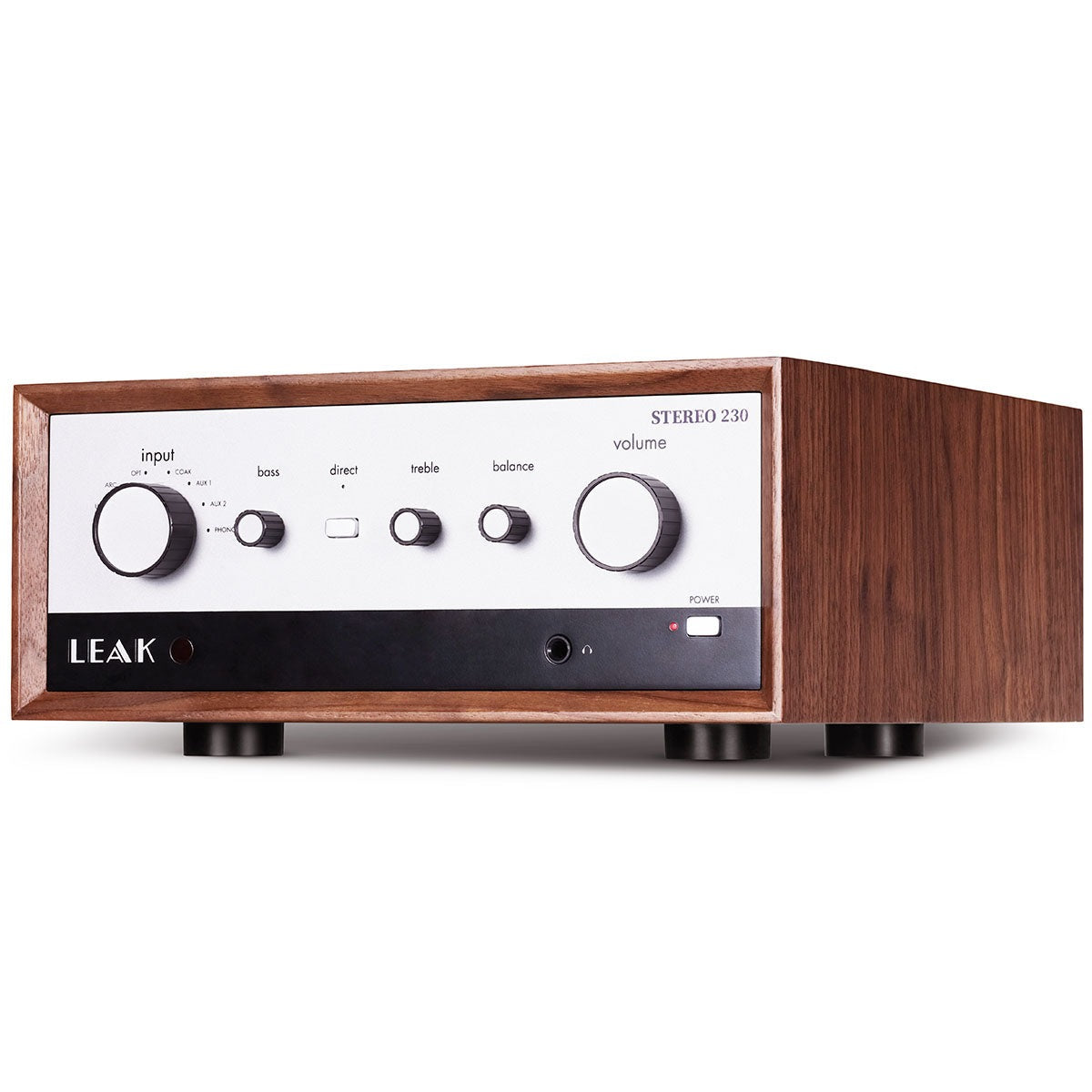 Leak Audio Stereo 230 Integrated Amplifier - Walnut