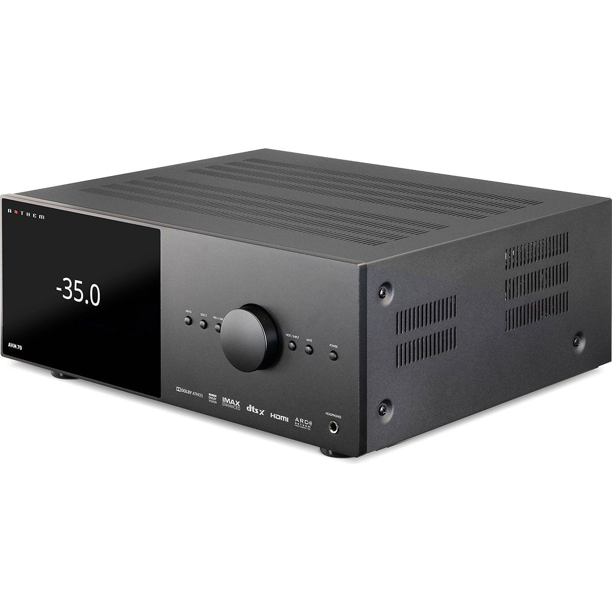 Anthem AVM 70 15.2 A/V Pre-Amplifier/Processor with Dolby Atmos, DTS:X and IMAX Enhanced. Includes ARC