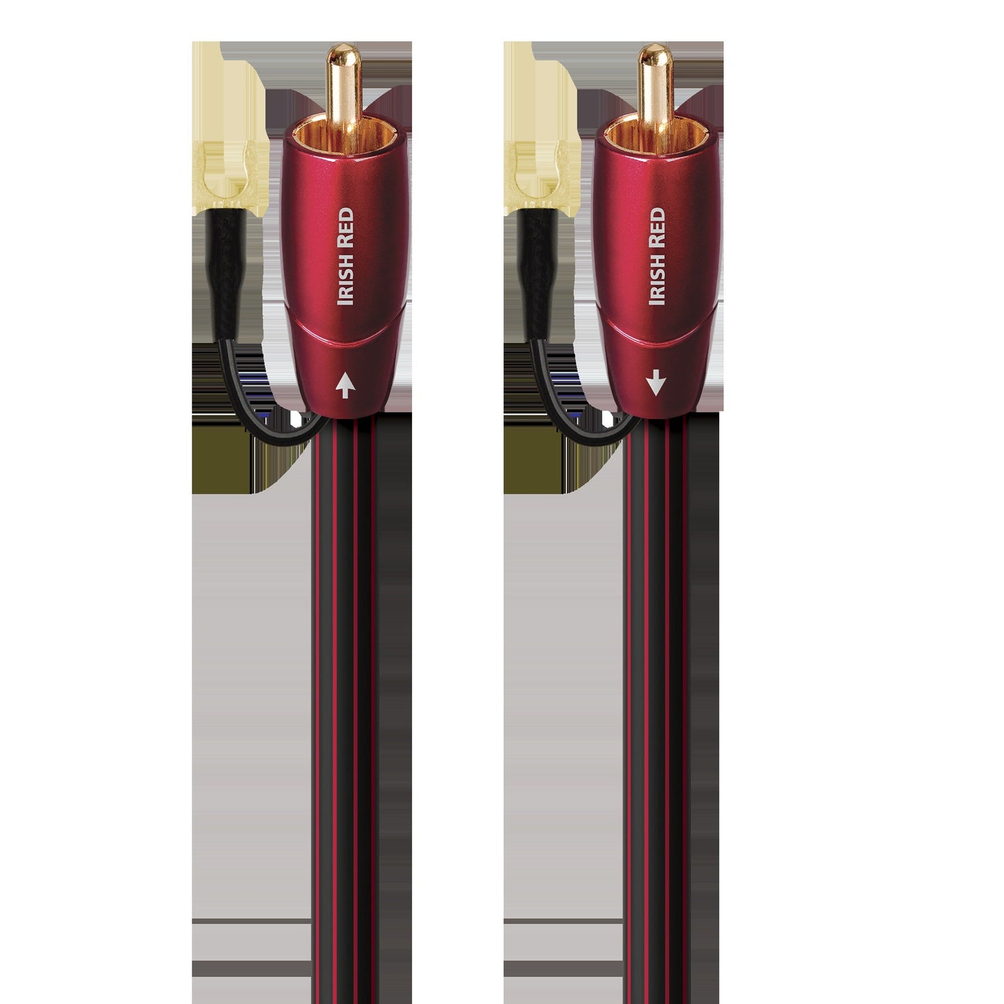 AudioQuest Irish Red RCA Low-Frequency Subwoofer Audio Interconnect