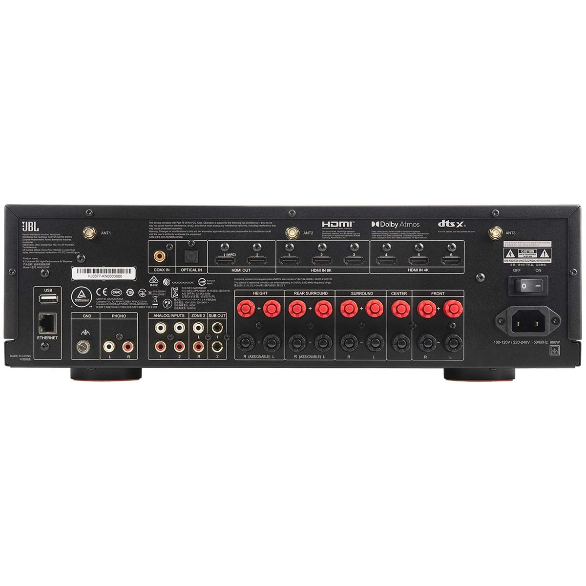 JBL MA9100HP 9.2-Channel 8K High Performance AV Receiver
