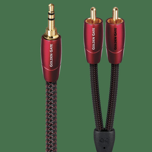 AudioQuest Golden Gate 3.5mm Mini > RCA i-Pack Audio Interconnect Cable - Installer 5-Pack