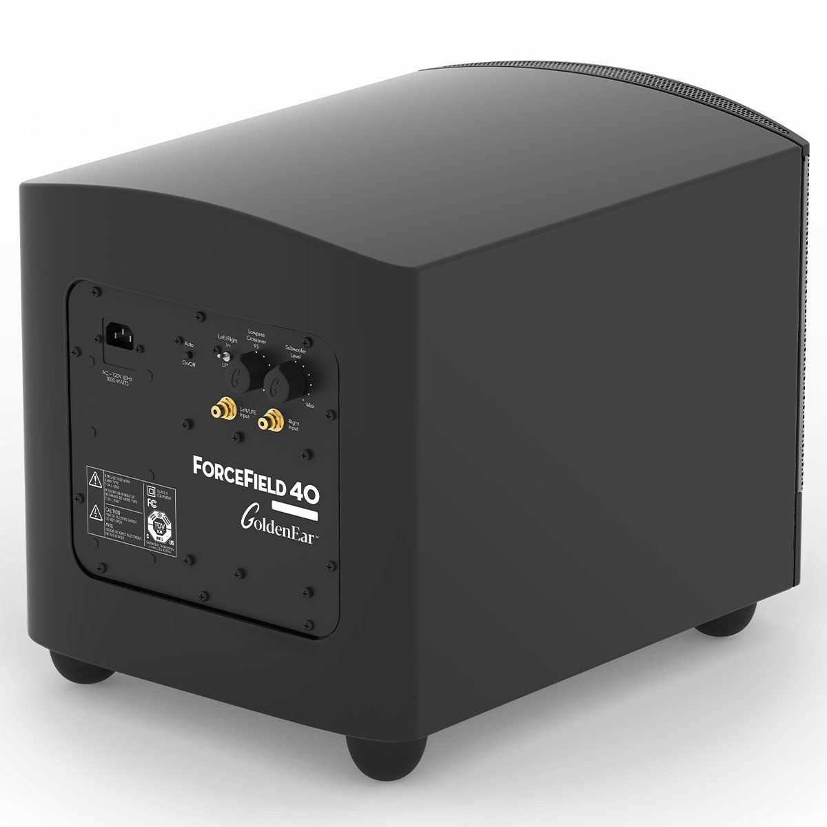 GoldenEar ForceField 40 Compact Subwoofer - Black