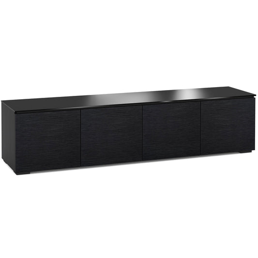 Salamander Designs Chicago 247 Quad-Width AV Cabinet - Textured Black Oak