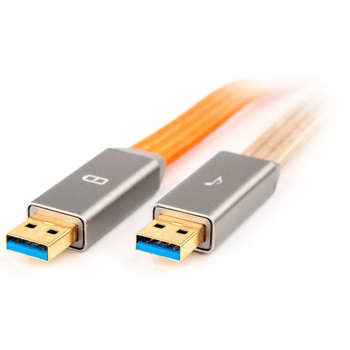Gemini3.0 Dual Headed Audiophile USB 3.0 Cable - 0.7m